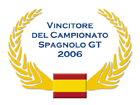 Vioncitore del campionato spagnolo GT 2006
